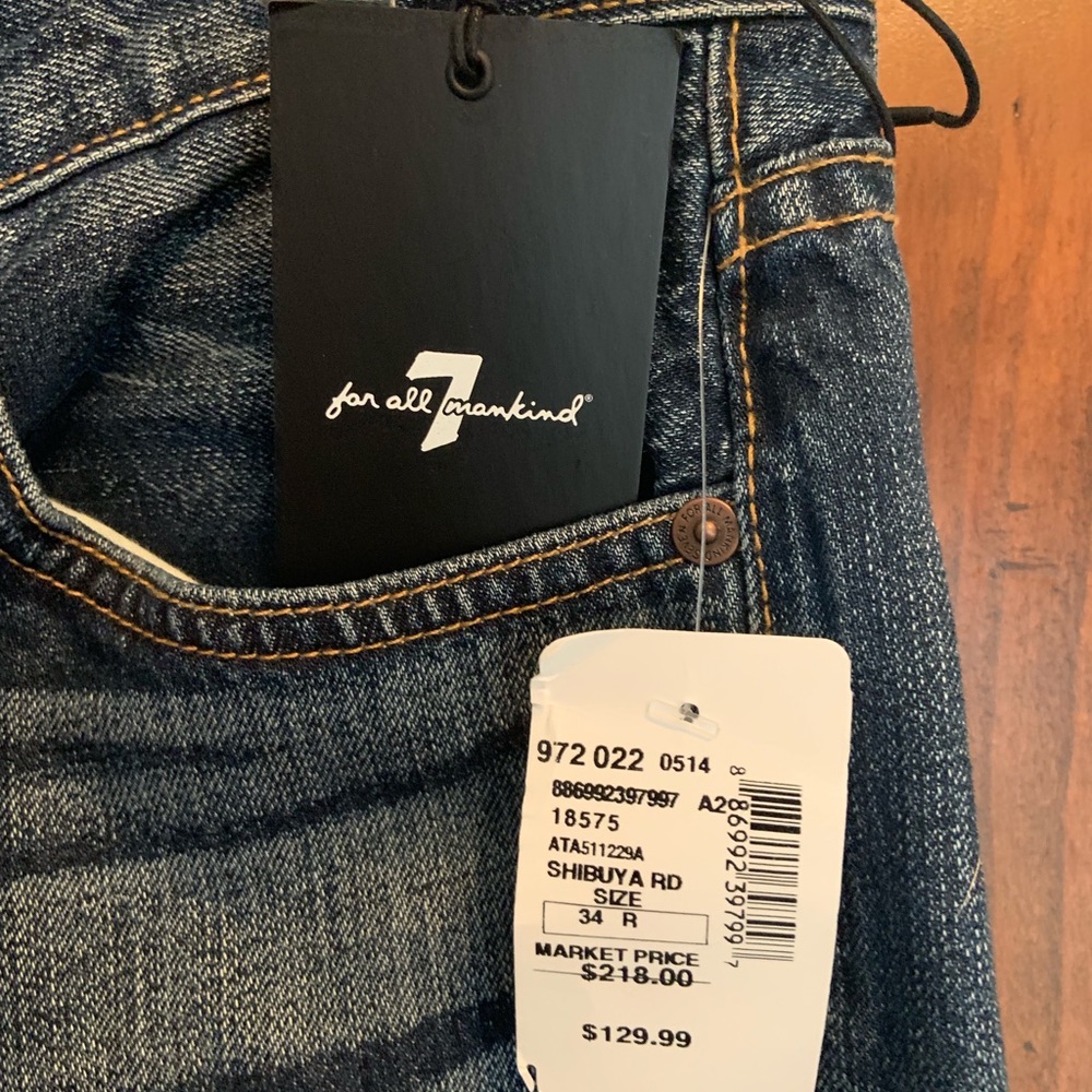 7 For All Mankind “Slimmy” Jeans Size 34